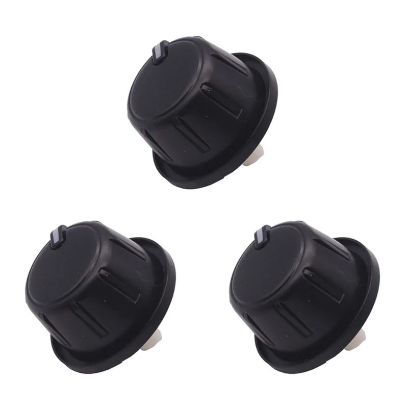 3Pcs Air Condition Switch Control Knob for Champ, Fortuner, 2012 -