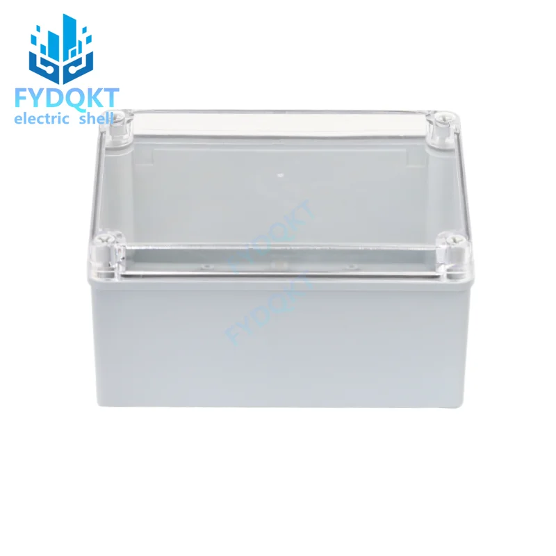 200x150x100mm ABS plastic case electronic instrument shell security monitoring high-end transparent cover waterproof switch box