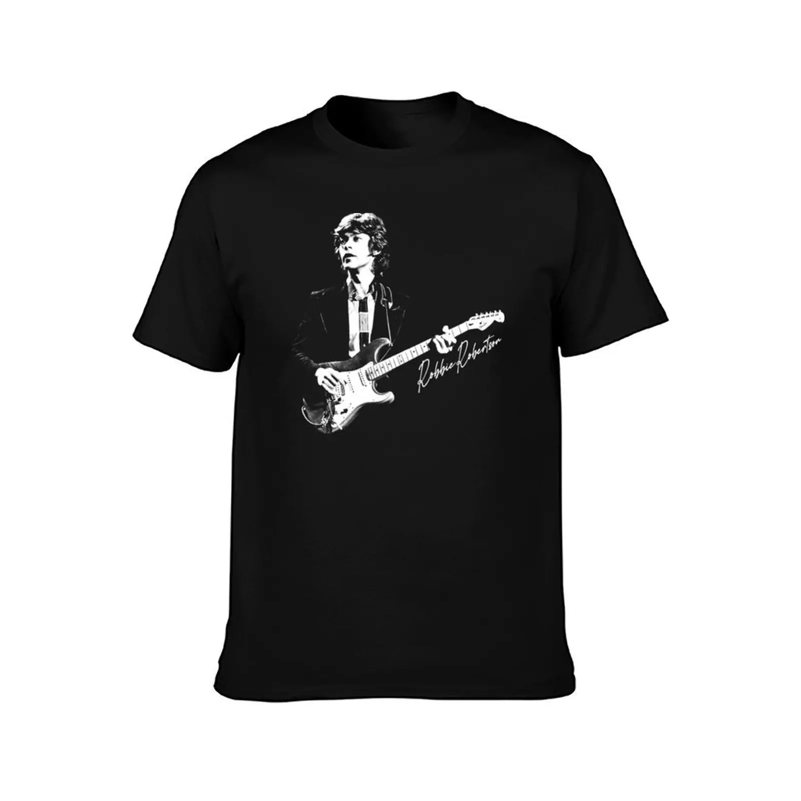 Robbie Robertson T-Shirt Novelty Print Casual Tee Shirt T-Shirt