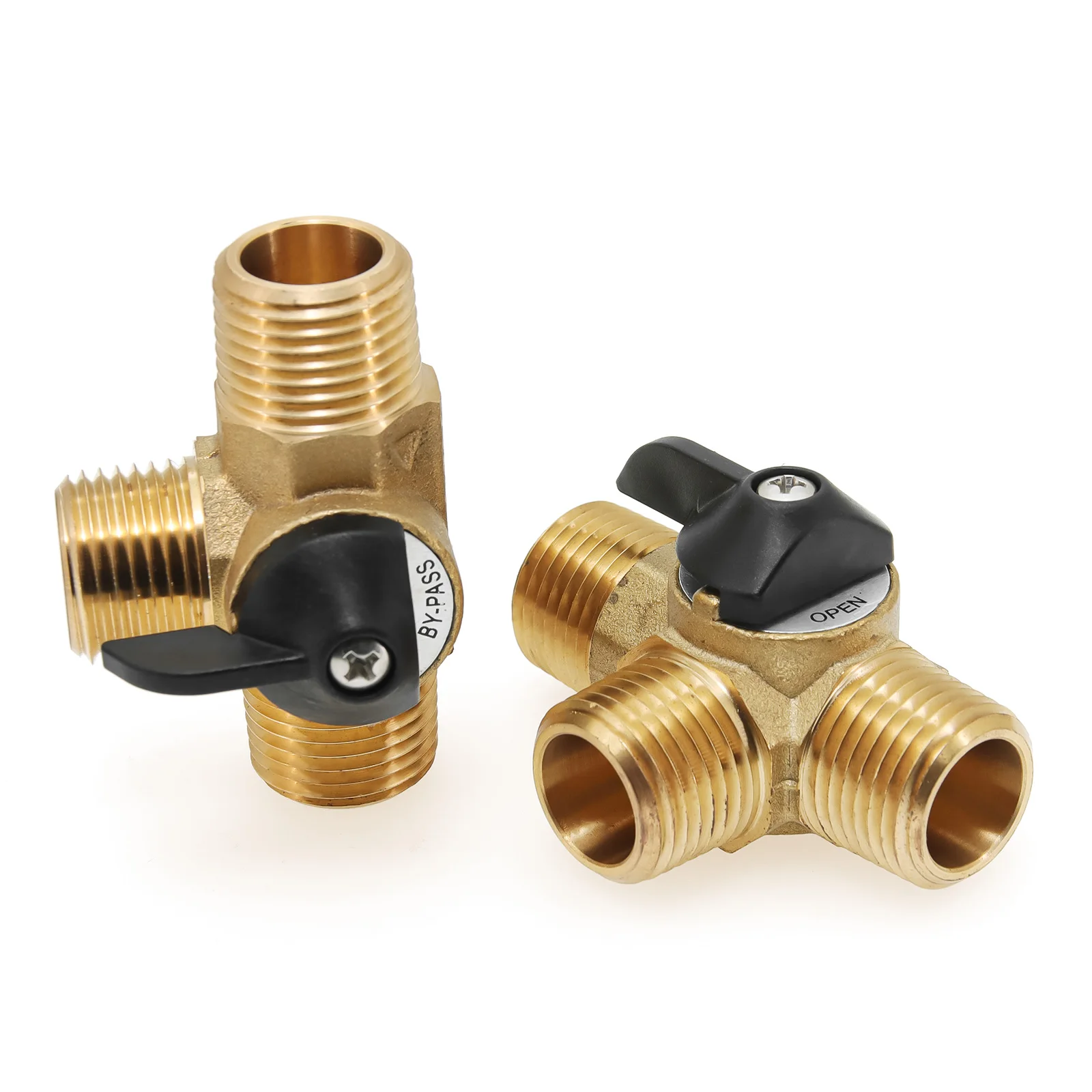 Marine RV Warmwasserbereiter-Bypass-Kit, weiblich, männlich, starke Struktur, messingverstärkter Schlauch und Armaturen für Yacht, Boot