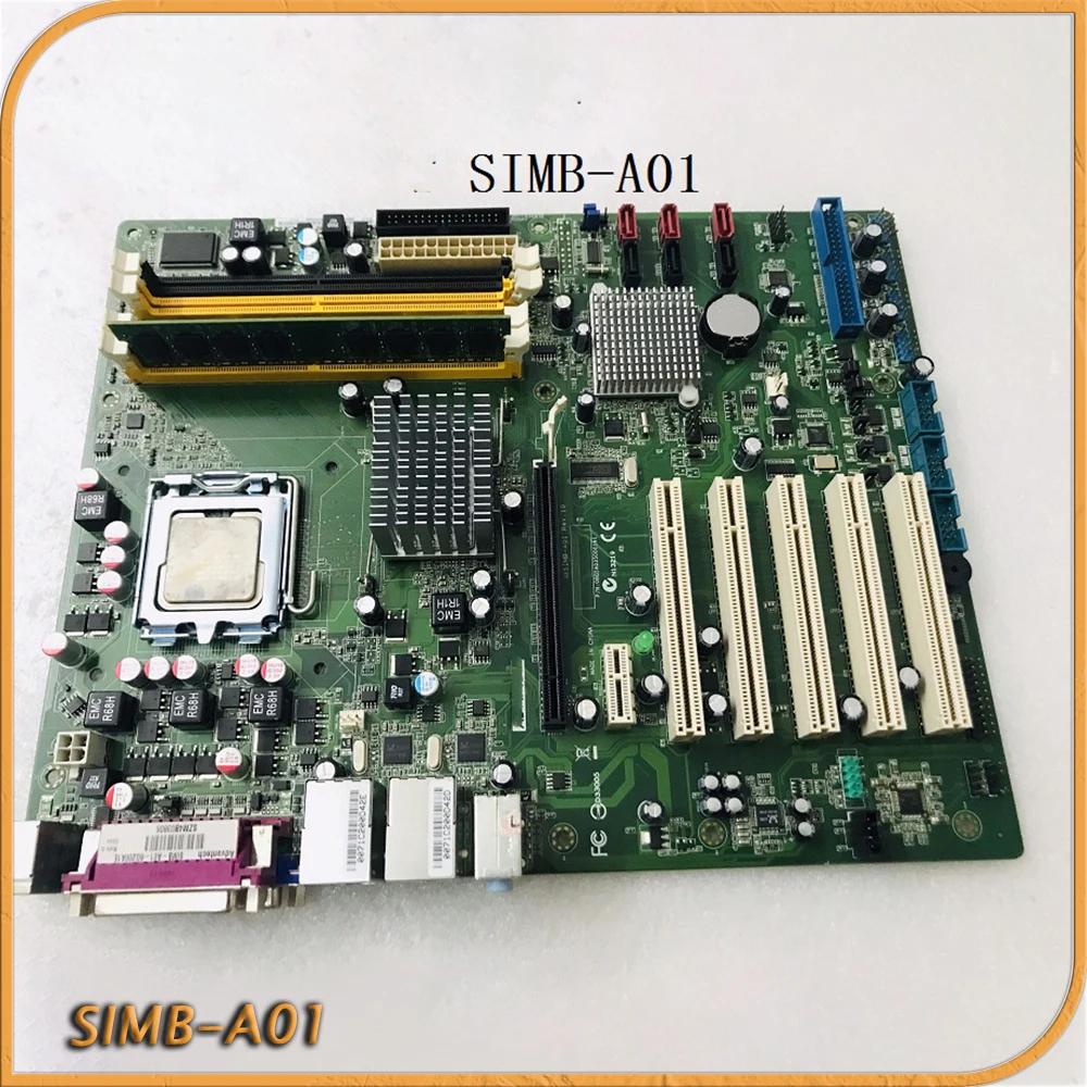 For Advantech SIMB-A01 Industrial Control Motherboard Send CPU Memory