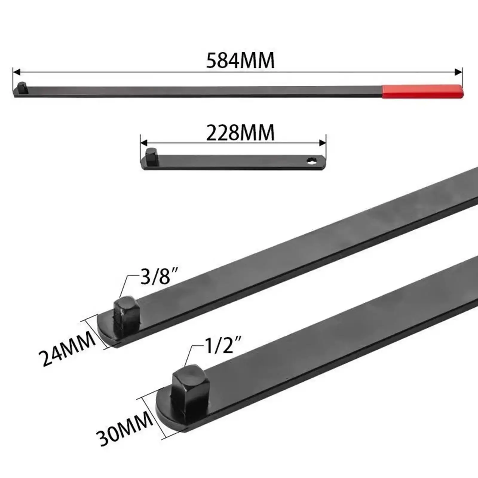 Belt Tension Setting Tool Set Pulley Wrencher Removal and Installation Belt