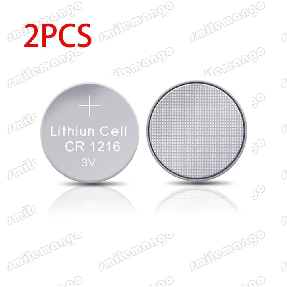 2PCS-50PCS CR1216 Lithium Button Battery 3V BR1216 LM1216 DL1216 CR 1216 5034LC ECR1216 Coin Cell Watch Batteries for Toy Remote