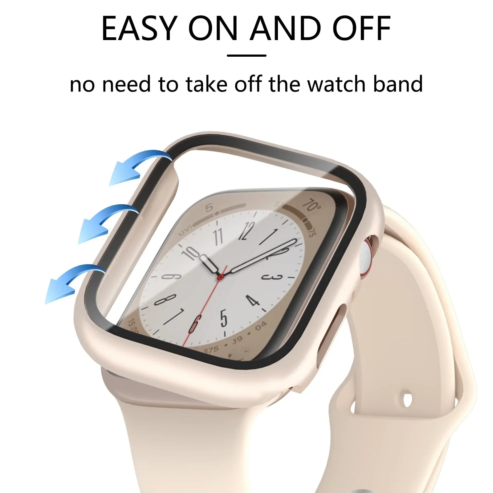 Szkło hartowane + osłona do Apple Watch 10 9 8 44 mm 40 mm 42 mm Zderzak PC Etui ochronne na ekran iWatch serii 7 6 5 4 3 se 41 mm 45 mm