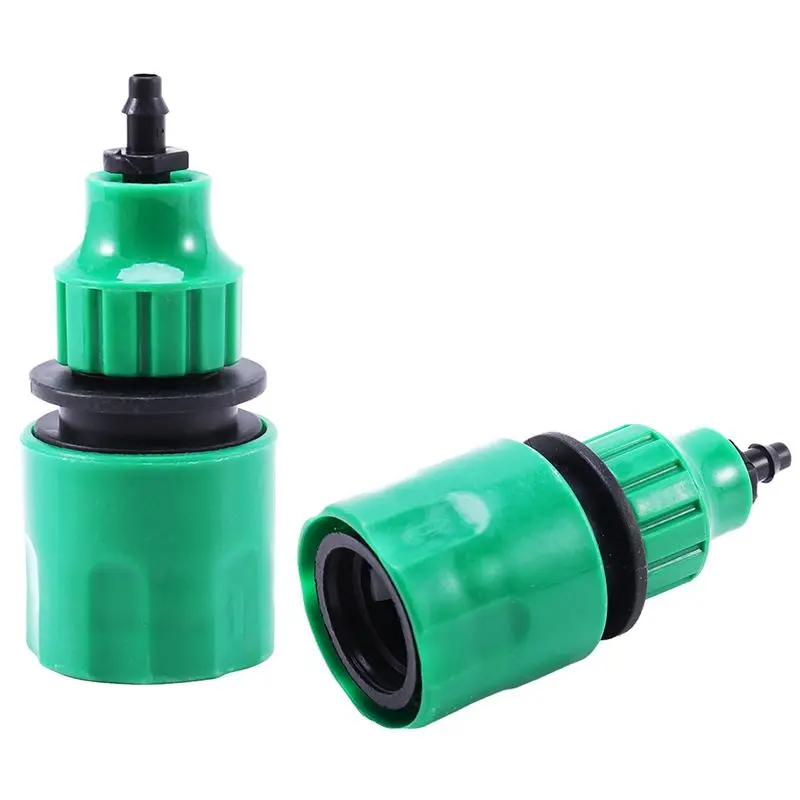 Garden Hose Pipe One Way Adapter Tap Connector Fitting For Irrigation 16-Pack-AT36
