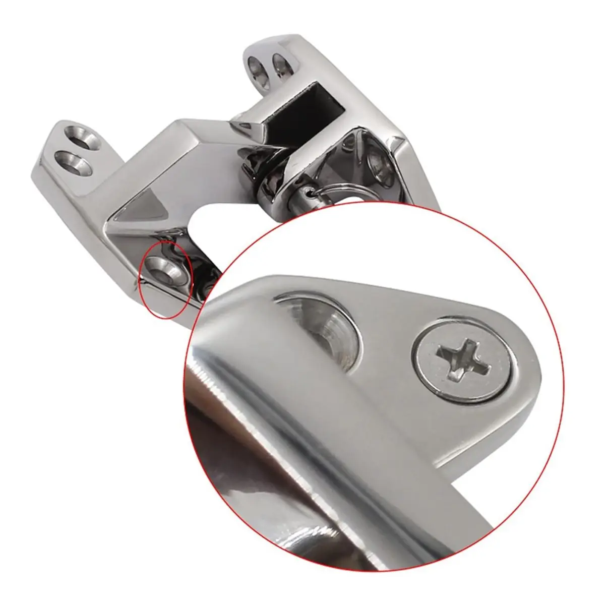 66x71mm Boat Hinge Stainless Steel Shaped Strap Furniture Door Window Cabinet Hinge Yacht Accessory