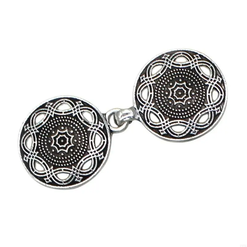 

195E Sweater Shawl Brooch Jackets Clip for Clothing Sew On Hook Snowflake Craft Buckle Cardigan Clips Shawl Accessories