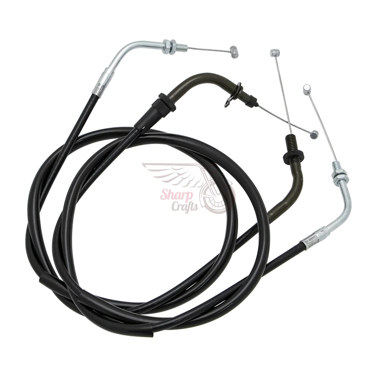 Motorcycle Accessories Steel Throttle Cables Line Clutch Cable Wire Kits For Yamaha Vstar XVS400 XVS650 Dragstar DS400 DS650