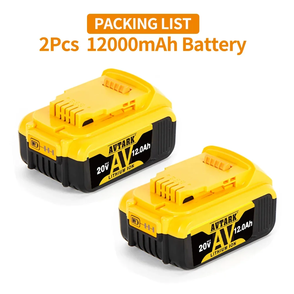 

Latest DCB201 20V 8000mAh Battery and charger For Dewalt 18V DCB184 DCB200 DCB182 DCB180 DCB181 DCB182 DCB201 Tools Battery