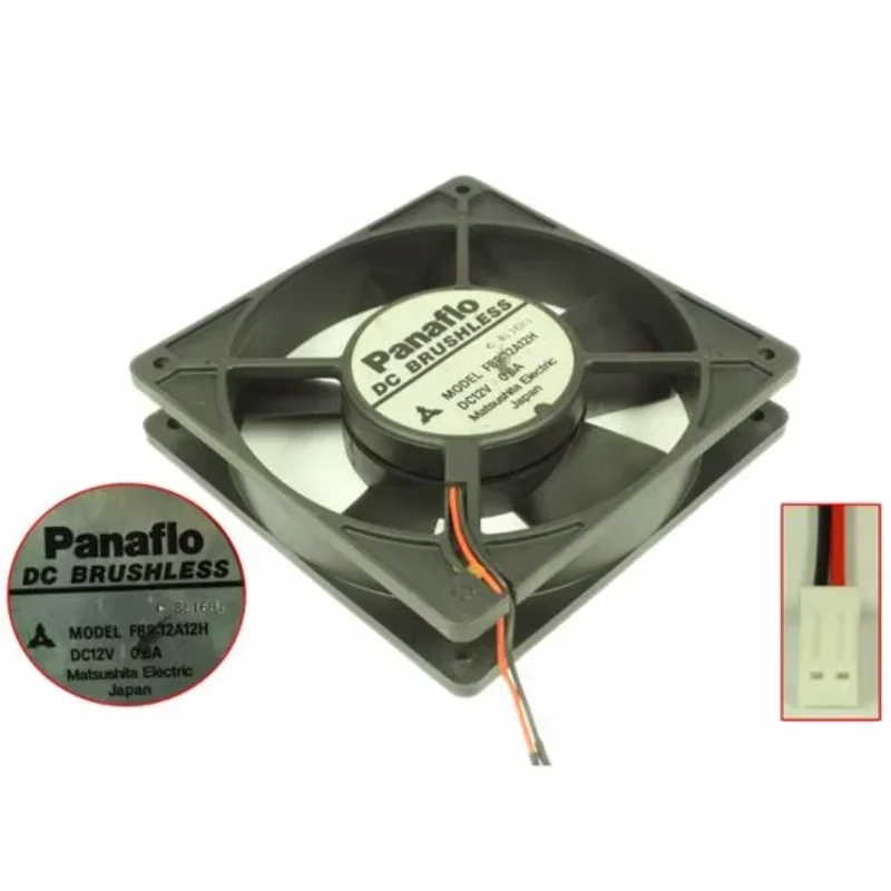 

Panaflo FBP-12A12H DC 12V 0.6A 120x120x25mm 2-Wire Server Cooling Fan