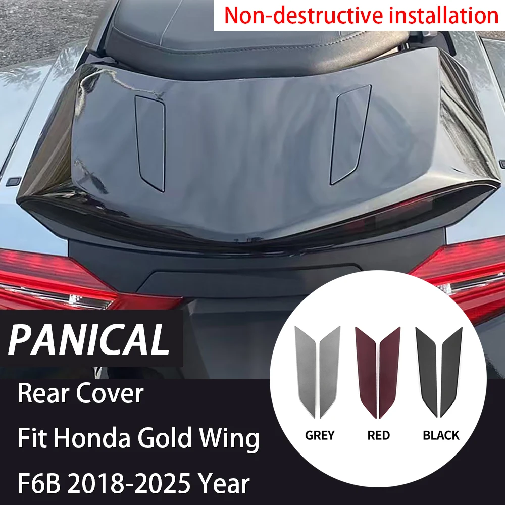 Panical For HONDA GOLD WING 1800 GL1800B F6B Motorcycle Trim Kit Tail Plate Cover Luggage Rack 2018-2025