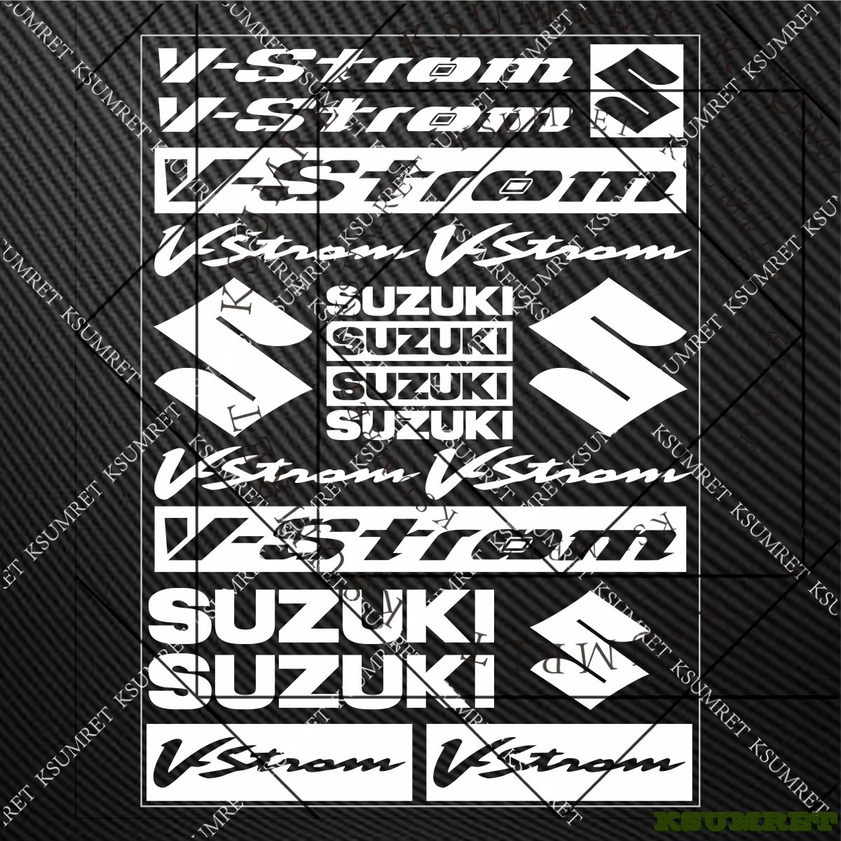 

For Suzuki V Strom Sticker Motorcycle Stickers Decal V Strom 650 800 1050