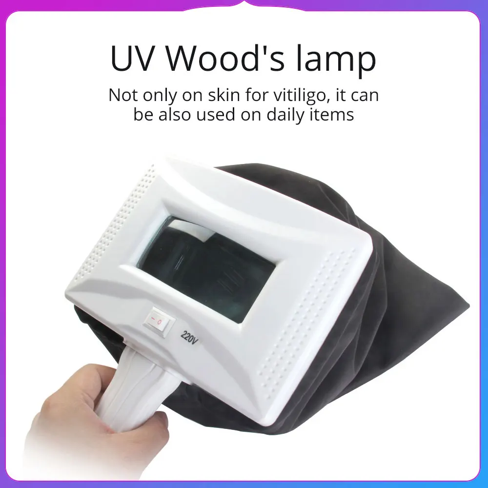 Portable Woods Lamp Beauty Salon Spa Facial Skin Care Analyzer Magnifying Lamp