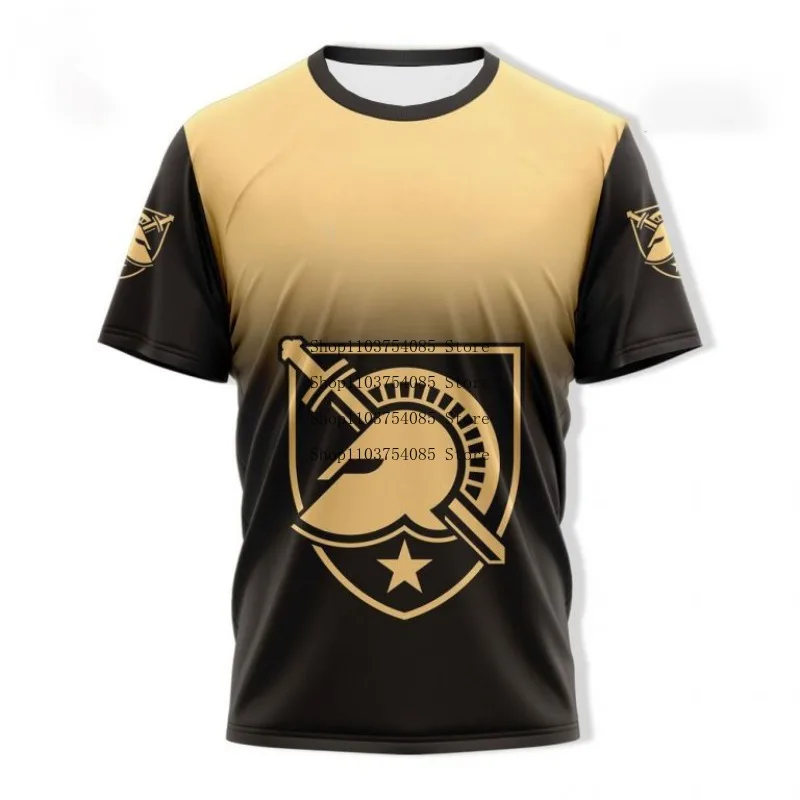 Hot Selling Breathable Sweat Wicking Children's Adult Army Black Knight Football T-shirt Proudly Equipped Women Clothing