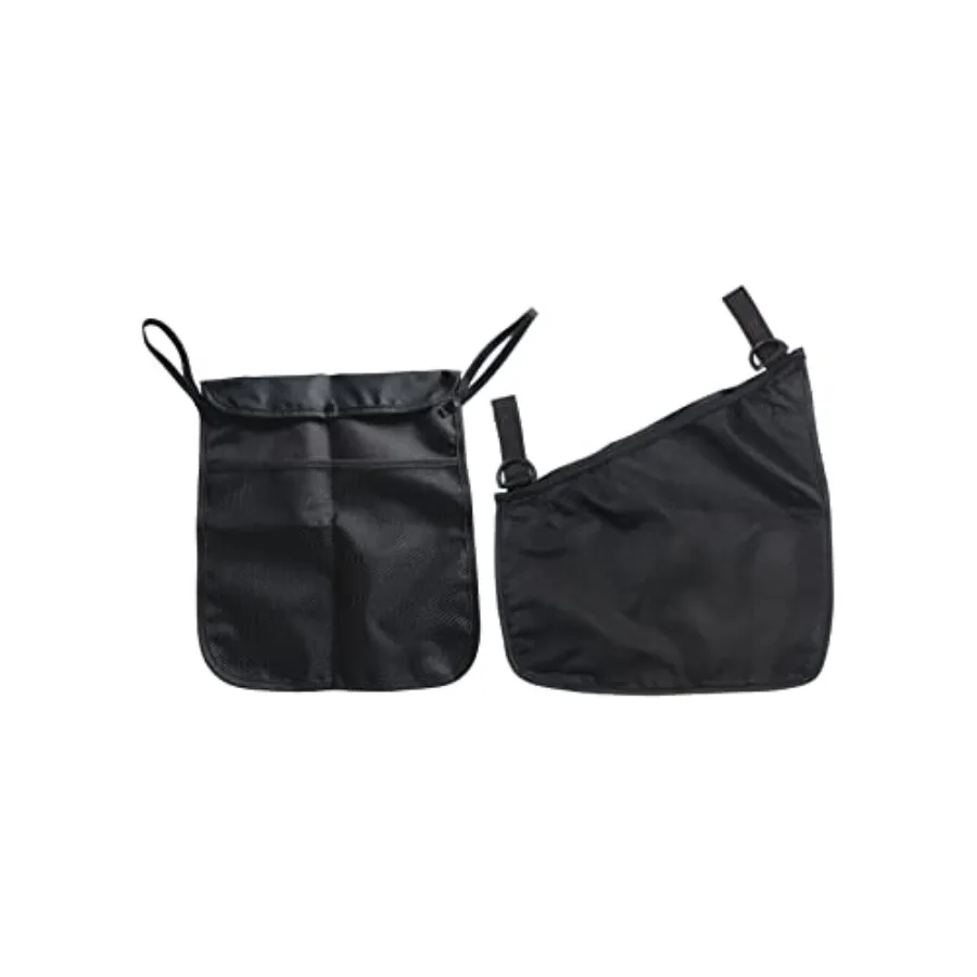2PCS Pack Baby Stroller Organizer, The Side One for Toys and Snacks, The Back One For Mommy to Keep Keys, Phone, Snacks, Bottle