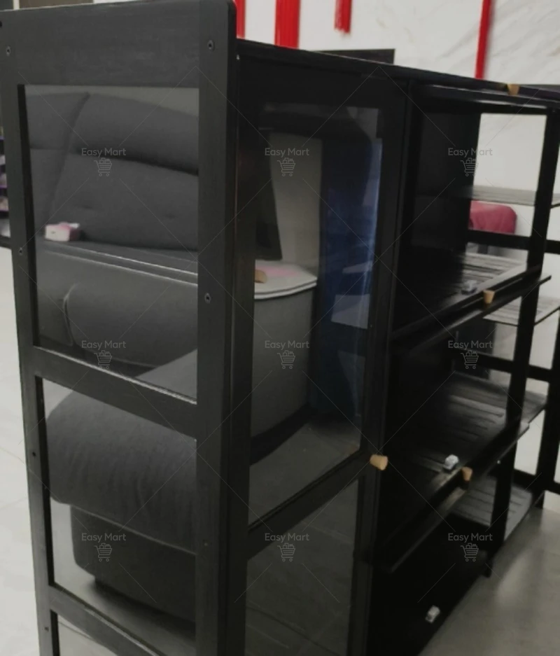 Acrylic Figurine Display Cabinet and Models,Non-glass Transparent Storage Shelf