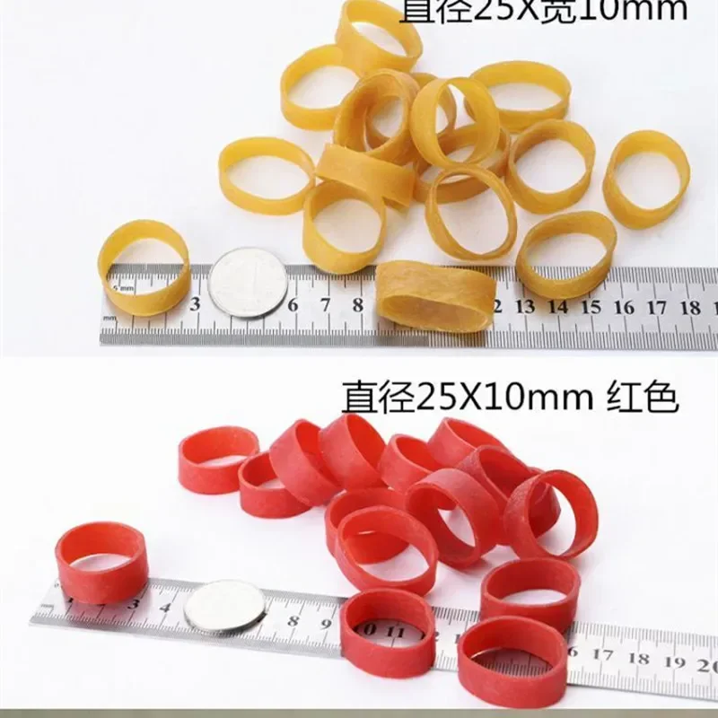 10kg 80mm*10mm Elastic Hair Rubber Band Natural Rubber Ring daimeter 25mm Bovine tendons Sealing Belay use for Vegetable