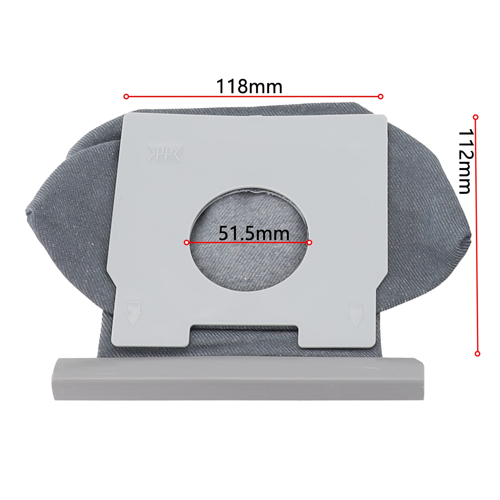 

For Panasonic TYPE C-13 Reusable Vacuum Cloth Dust Bag MC-3300 MC-3310 MC-390 Washable Vacuum Cleaner Dust Bag
