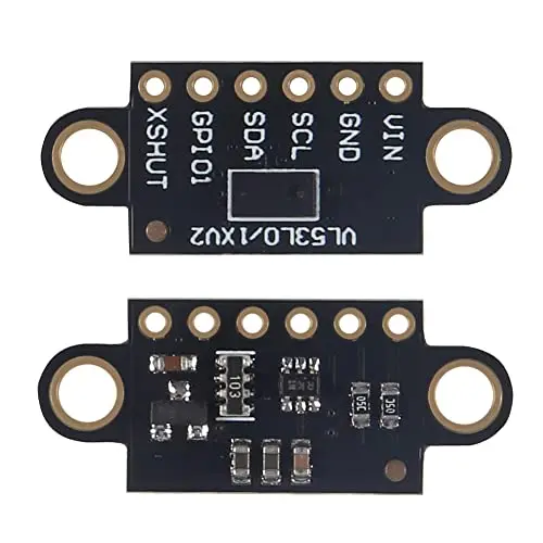 VL53L0X Time-of-Flight Flight Distance Measurement Sensor Breakout VL53L0X ToF Laser Range Finder Pack of 4