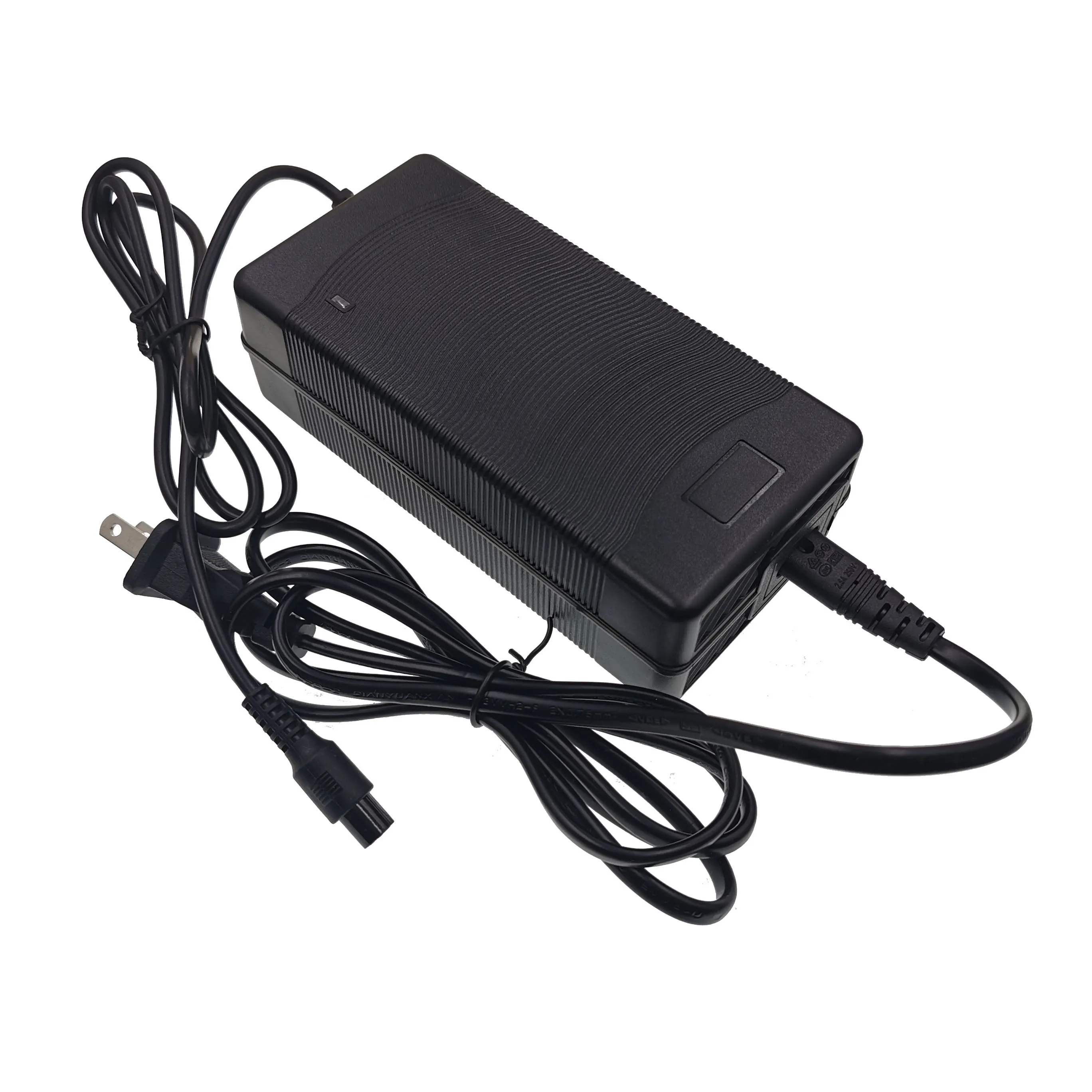 42V 4A electric bike lithium battery charger for 36v electric scooter 3-Prong Inline Connector 3P GX16 Plug