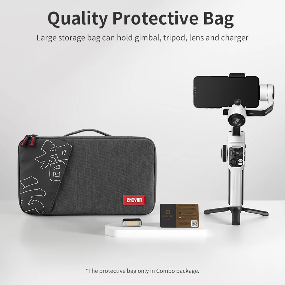 Zhiyun Smooth 5s 3-Axis مثبت أفقي محمول باليد لهواتف iPhone 11 12 13 14 Pro Max OnePlus الذكية