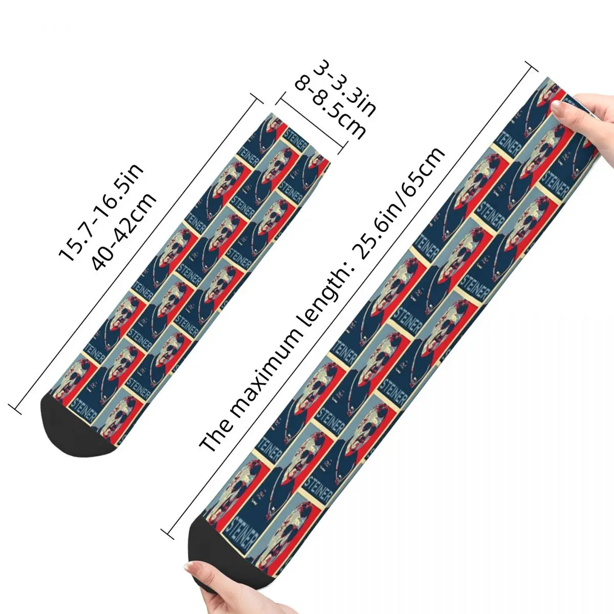 Guenther Steiner HaasTeam F1 Formula 1 Socks Male Mens Women Summer Stockings Harajuku