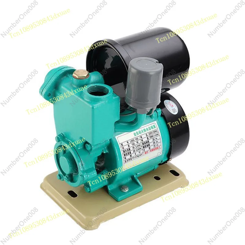 220V Home Water Pressure Booster Pump for Shower Heater Tap Automatic Self Priming Quiet