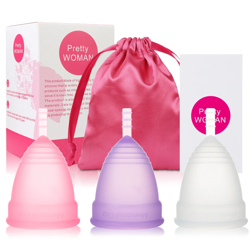 Copa de silicona médica Menstrual, colector Menstrual vaginal, envío gratis, tazas esterilizadoras, cuidado de la menstruación de silicona