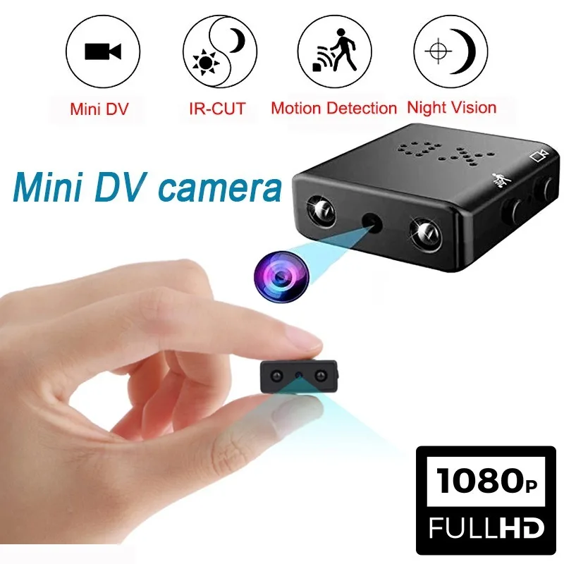 MINI Camera DV Full HD 1080P Indoor Security Protection Night Vision Loop Recording Secret Portable Camcorder Video Recorder