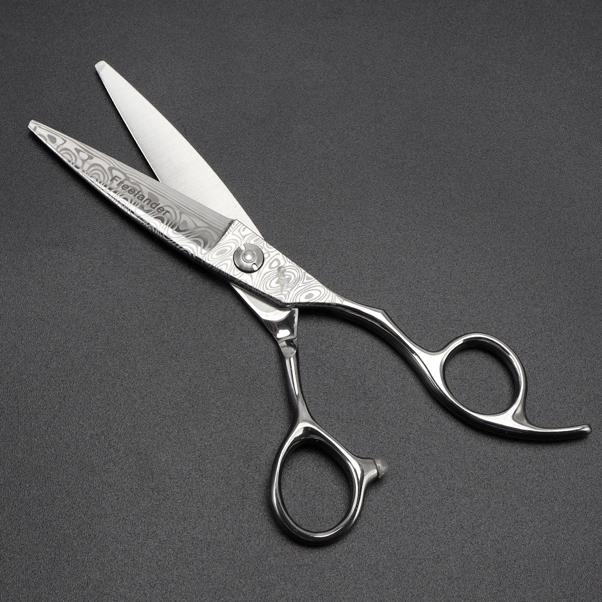 Jp440c Steel 6 Gold  Hair Scissors With Comb Haircut Barber Hair Cutting Shears Salon Tools