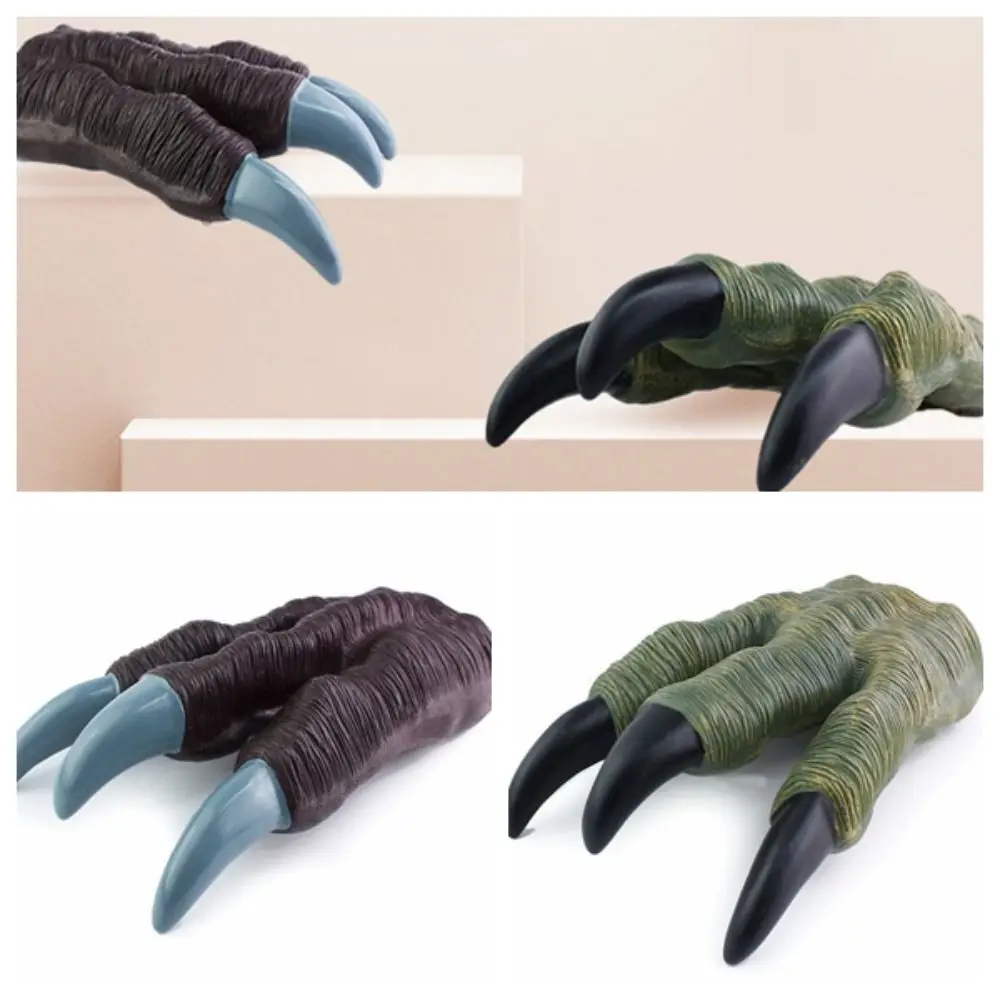 

Simulation Dinosaur Claws Dinosaur Soft Claw Gloves Dragon Hands Claw Soft Halloween Werewolf Hands Zombie Costume Rubber