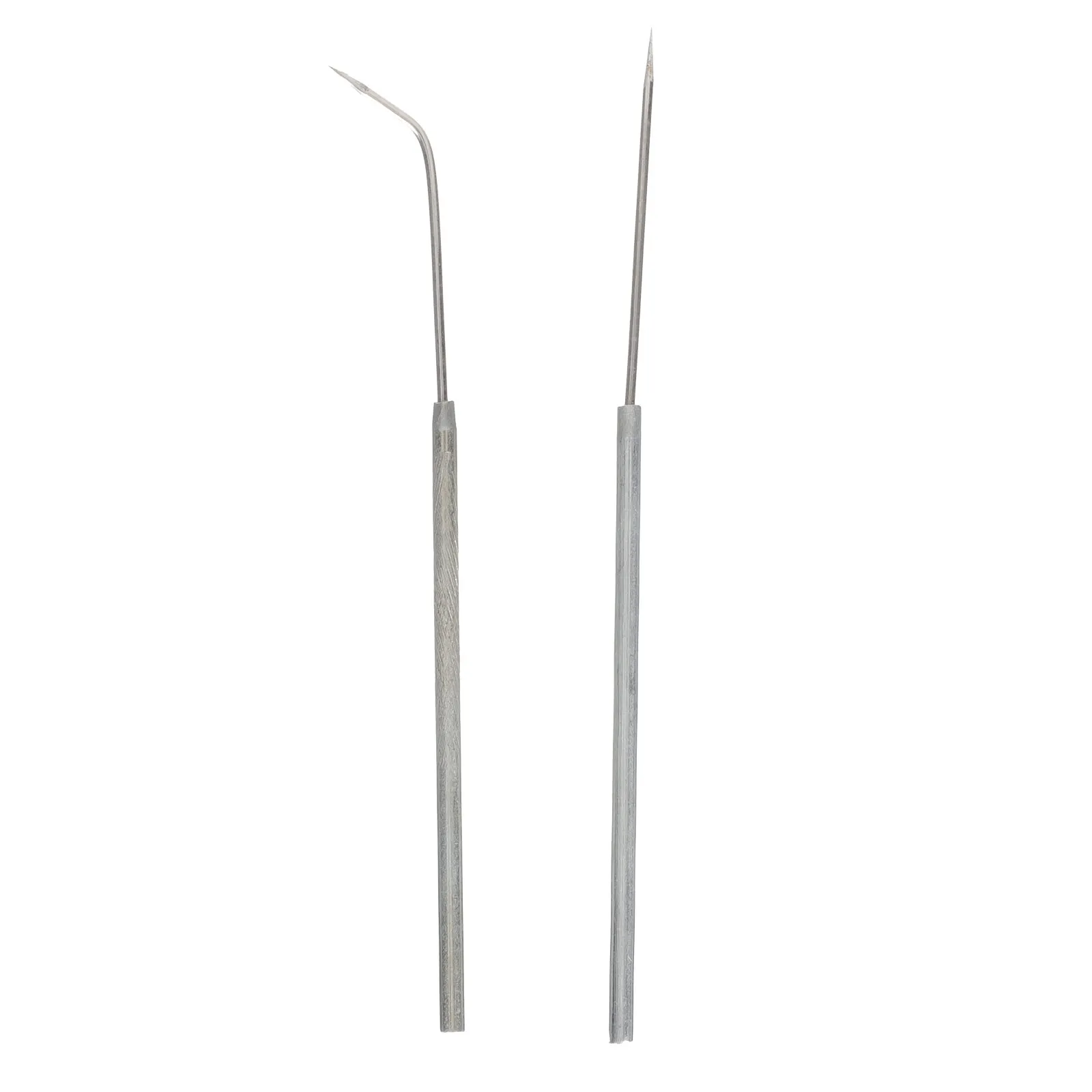 2Pc Stainless Dissecting Needle Straight Bending Head Needle Biology Experiment Tools Dissecting Needle Specimen Dissecting Tool