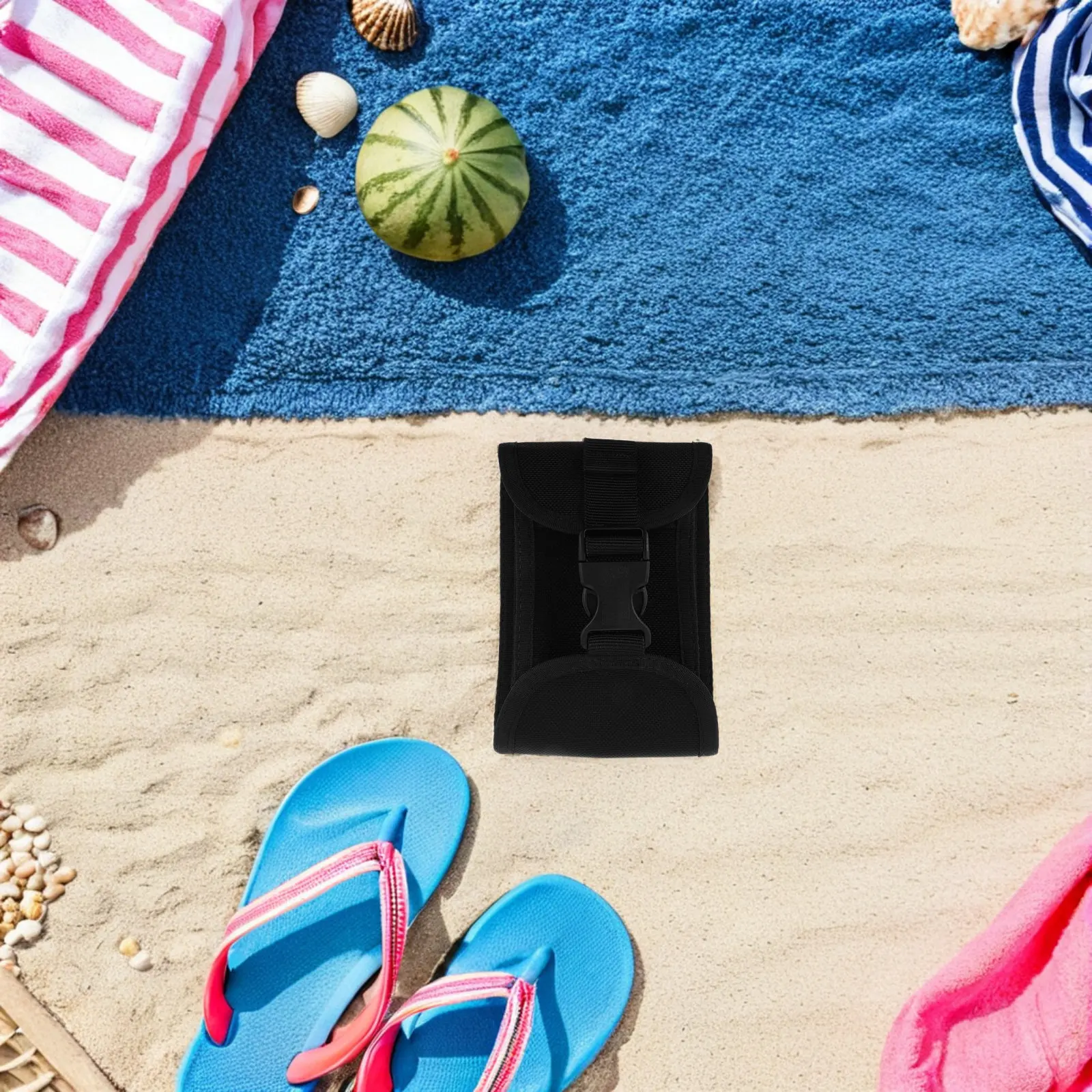 

Сумка для хранения грузов для дайвинга 2-3 кг, из прочной ткани Оксфорд, поясная сумка с быстрой системой застежек для балансировки при подводном плавании и обеспечения безопасности под водой