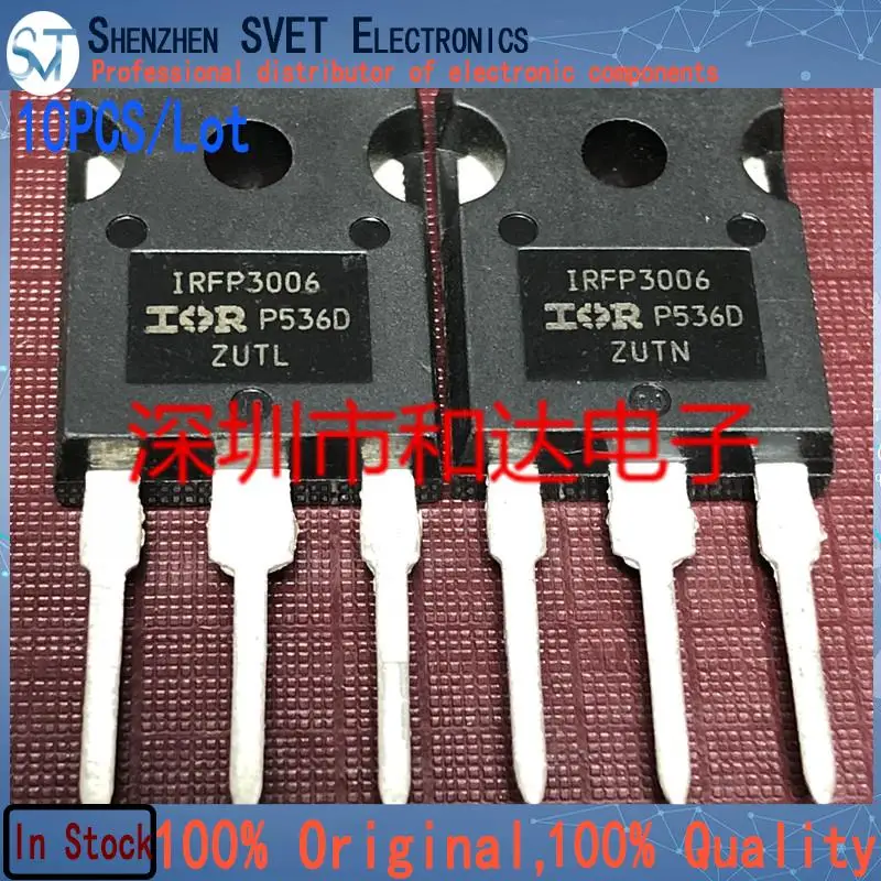 10PCS/Lot IRFP3006  TO-247 60V 195A    Imported Original And New In Stock 100%Test