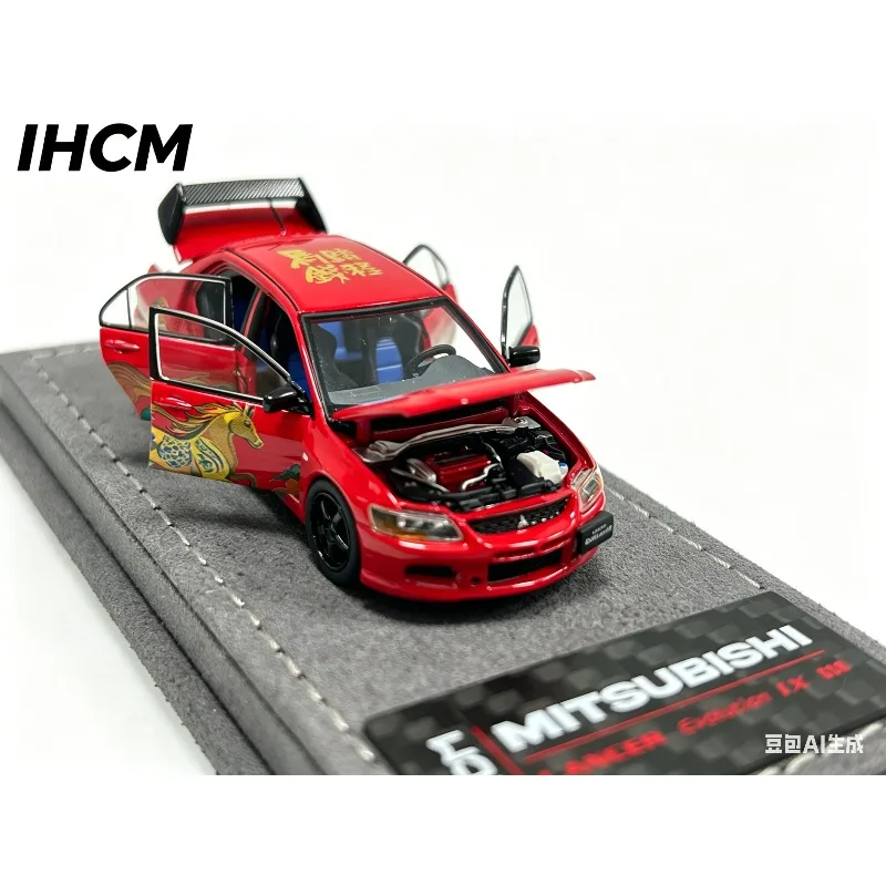 

IHCM 1/64 Evo9 Mitsubishi Limited Edition Car Model - Fully Open Alloy Diecast, Toy, Collection, Gift