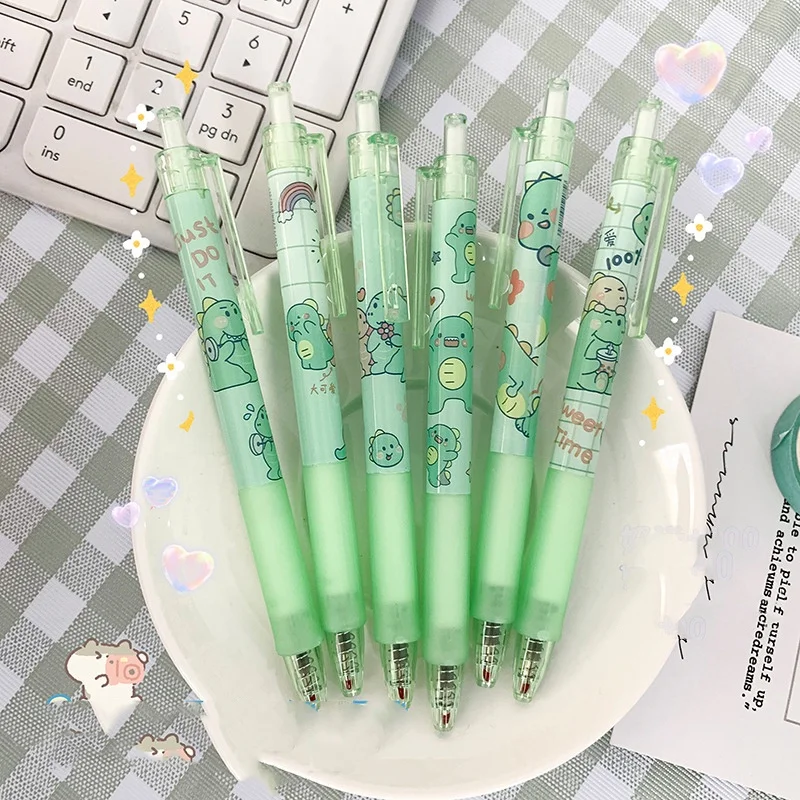 Push Type Signature Pen Cartoon Gel Brush