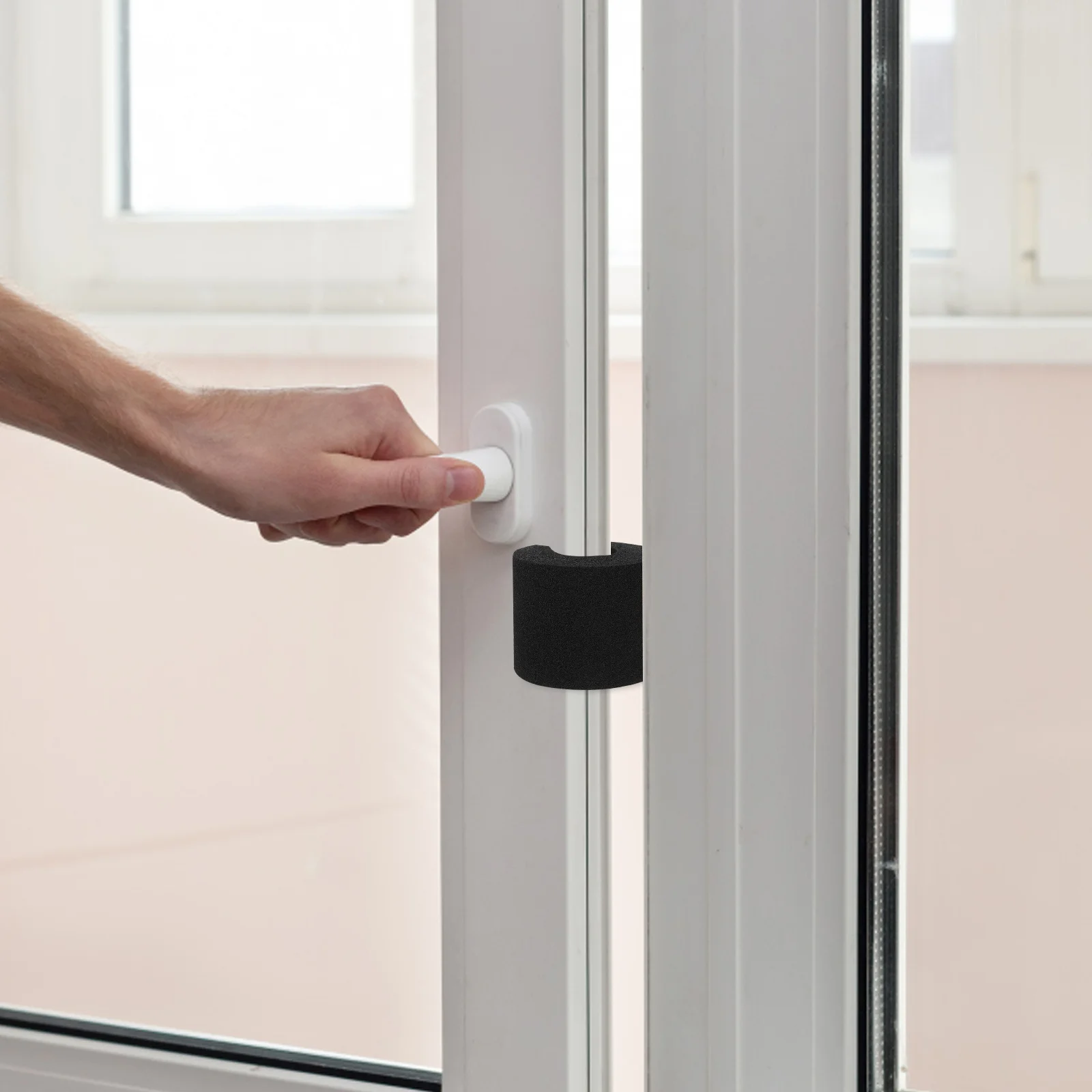 

2pcs Foams Door Stopper Anti-Slam Pinch Guard For Home Door Protector For Doors Windows Drawers Cabinet Bumpers To