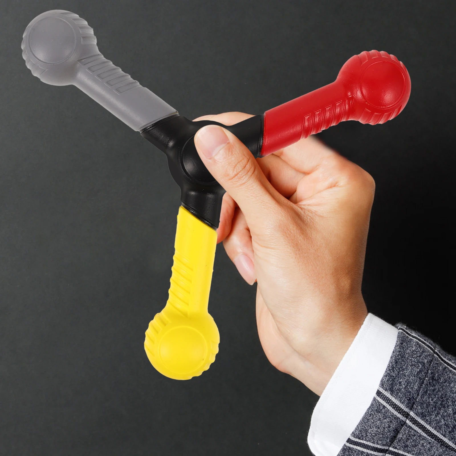 Bastone da allenamento per reazione multicolore per la coordinazione occhio-mano Allenatore per riflessi Agilità Fornitura sportiva Cattura Migliora la velocità di messa a fuoco