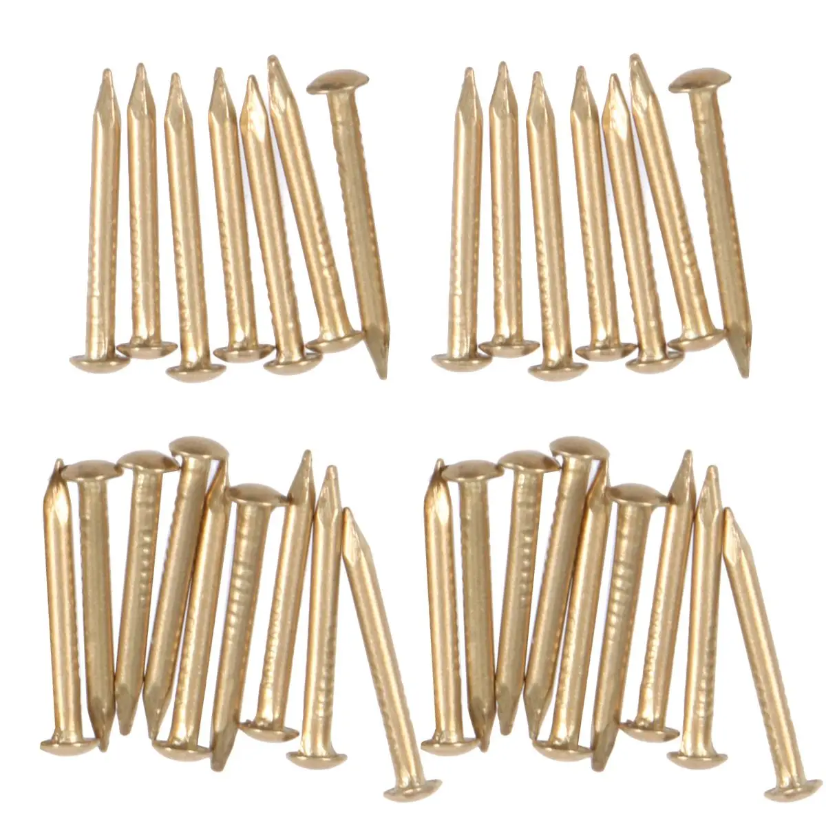

100 Pcs Nails Furniture Fringe Nails Decorative Round Head Fastening Furniture Accessories Home Craft Wooden Box
