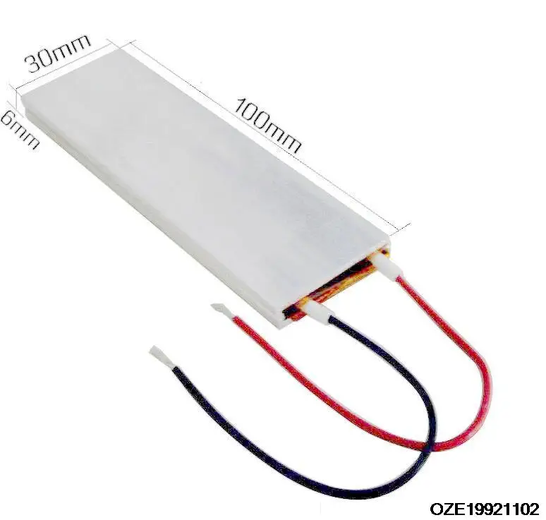 

DC 12V 100W 230C Low Voltage Heat Heating Element Heater for Vehicle 100x30x6mm