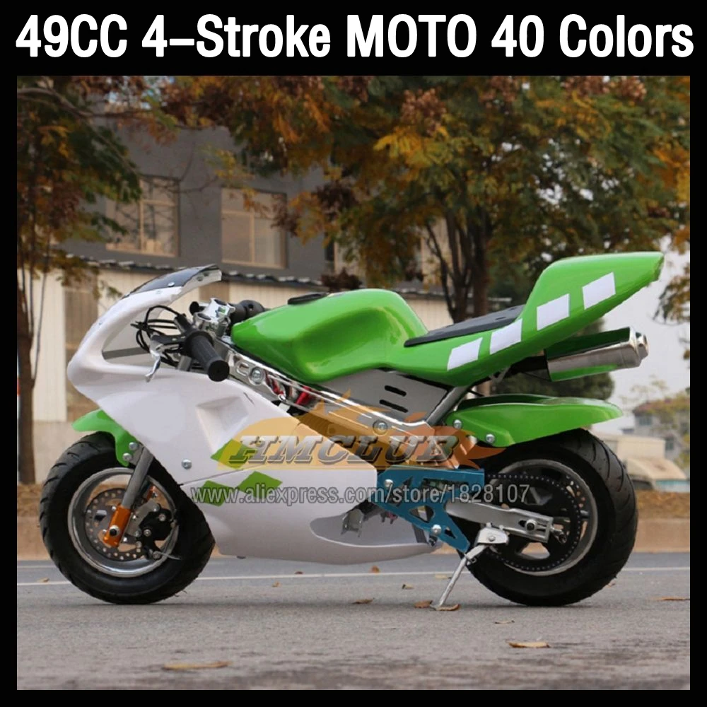 49cc 50cc 4 Stroke Mini motorcycle ATV Off-road Vehicle Apollo Mountain Small Bike Sports Gasoline Kart Adult Racing Motorbike