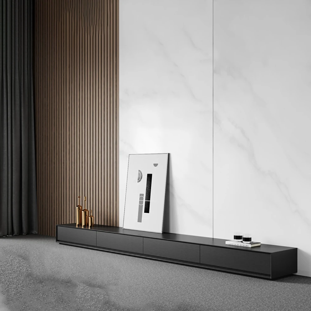 Luxury Unique Tv Stand Storage Decor Simple Elegant Tv Cabinet Glamour Modern Rack Para Televisão De Madeira Home Furniture image 6