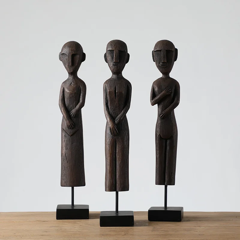 Home entrance resin ornament art sculpture creative figure ornament one piece delivery