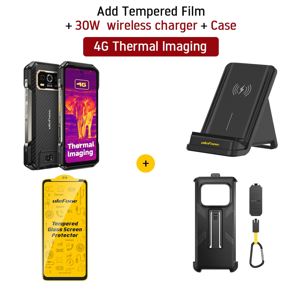 Ulefone Armor 27T 4G 10600mAh 頑丈な携帯電話 Android 14