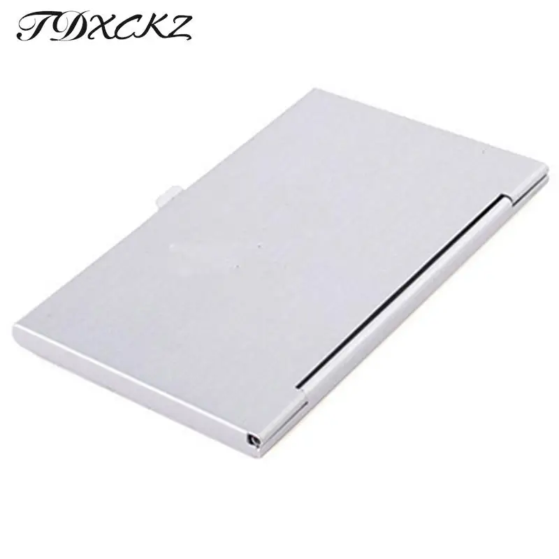 Credit Card Holder Slim Anti Protect Travel ID Cardholder Rfid Wallet Metal Creative Business Card Case