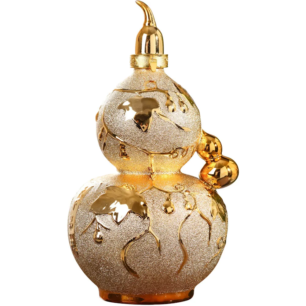 

Large Capacity Ceramic Wine Gourd Jug Sealed Storage Bottle for Wine Whiskey Water Home Liquor Holder Ceramic Drink Container