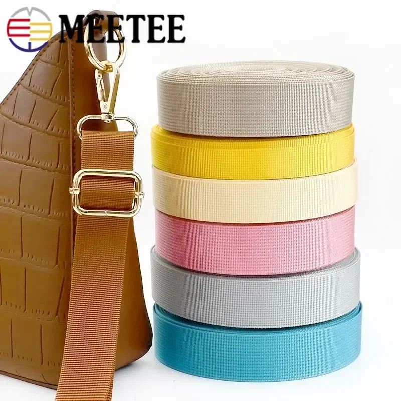 5Meters 1mm Webbing Band for Strap Trimming Safety Belt Knapsack Ribbon Tape Bag Shoes Bias Binding DIY Sewing Accessories