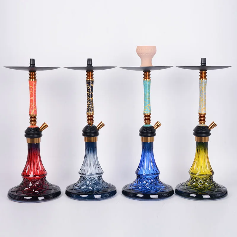 

Aluminum Hookah Single Tube Shisha Kit Pipes, Smoking Grass, Narguile Complete Chicha Hooka Hoka, Smoking Accessory High Quality