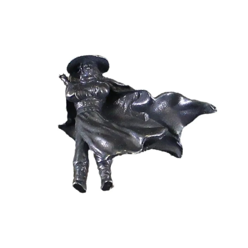 Alter Krieger Li Bai Kleiner Drache Maiden Actionfiguren Desktop Auto Miniatur Ornament Zubehör Kreative Mikrolandschaft