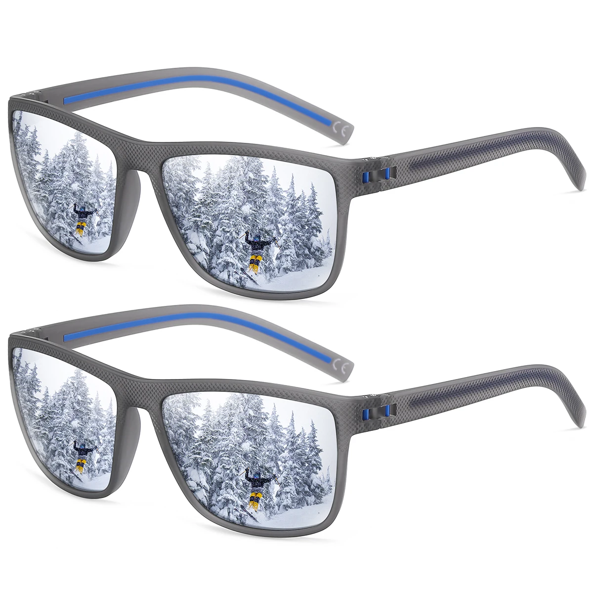 Supkley UV-beständige Lauf brille Outdoor-Sport Sonnenbrille Männer Frauen Radfahren Angeln polarisierte Sonnenbrille – Detail 13